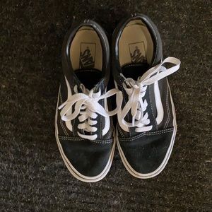 old skool vans black